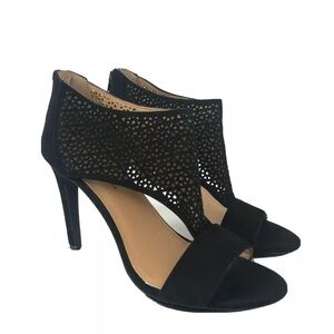 BCBGeneration Size 9.5 Kadia Black Suede Heels